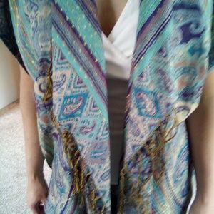 Cardigan wrap viscos